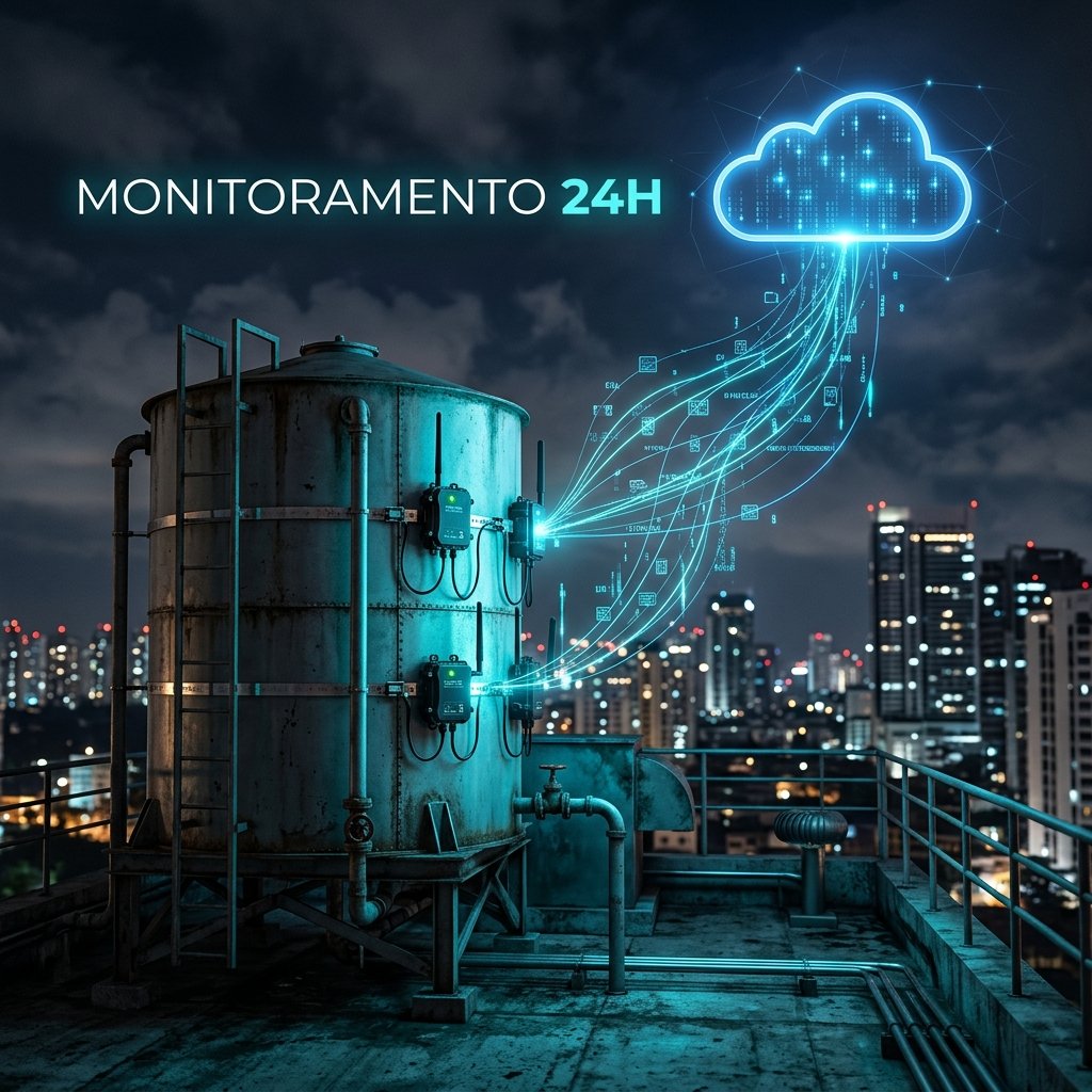 Monitoramento de Caixa d'Água de Alta Tecnologia